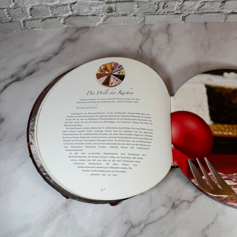 Buch "Die Welt der Kuchen" – Geschenkbuch mit Kuchenwissen und Rezepten - FOTOFOL