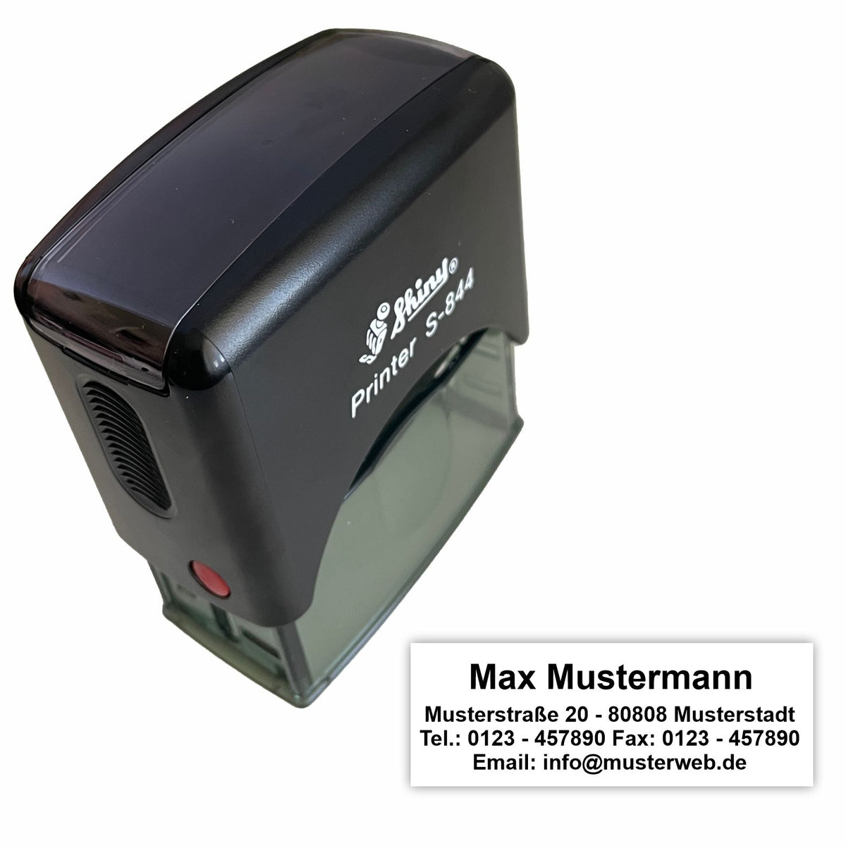 Personalisierter Stempel mit Wunschtext - FOTOFOL