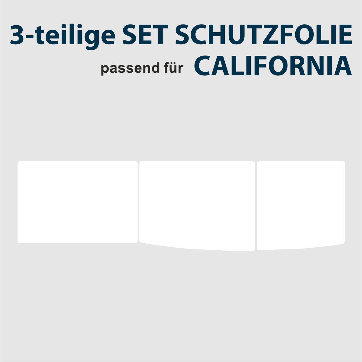 Schutzfolien Auto-Set, passend für VW T6.1 oder T6 California - Schutz für Glass-Abdeckung vom Kühlschrank, Kochfeld, Spülbecken mit verschiedenen Motiven - FOTOFOL