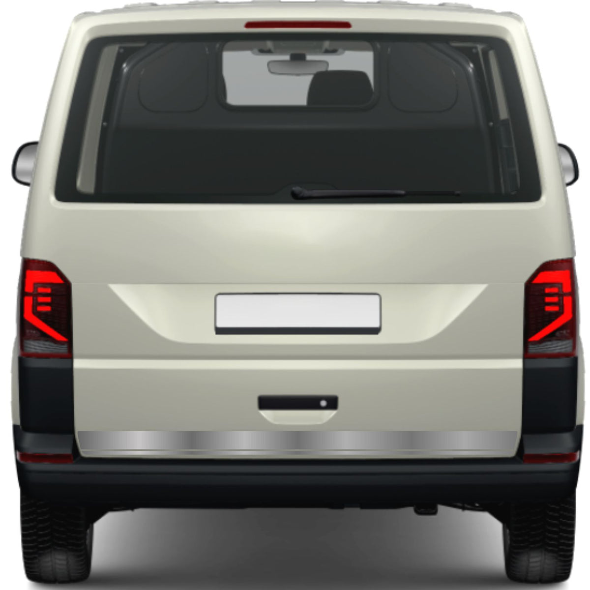 FOTOFOL - Heckklappen Heckstreifen Aufkleber Wunschtext passend für VW T6.1 T6 T5 Multivan Bulli