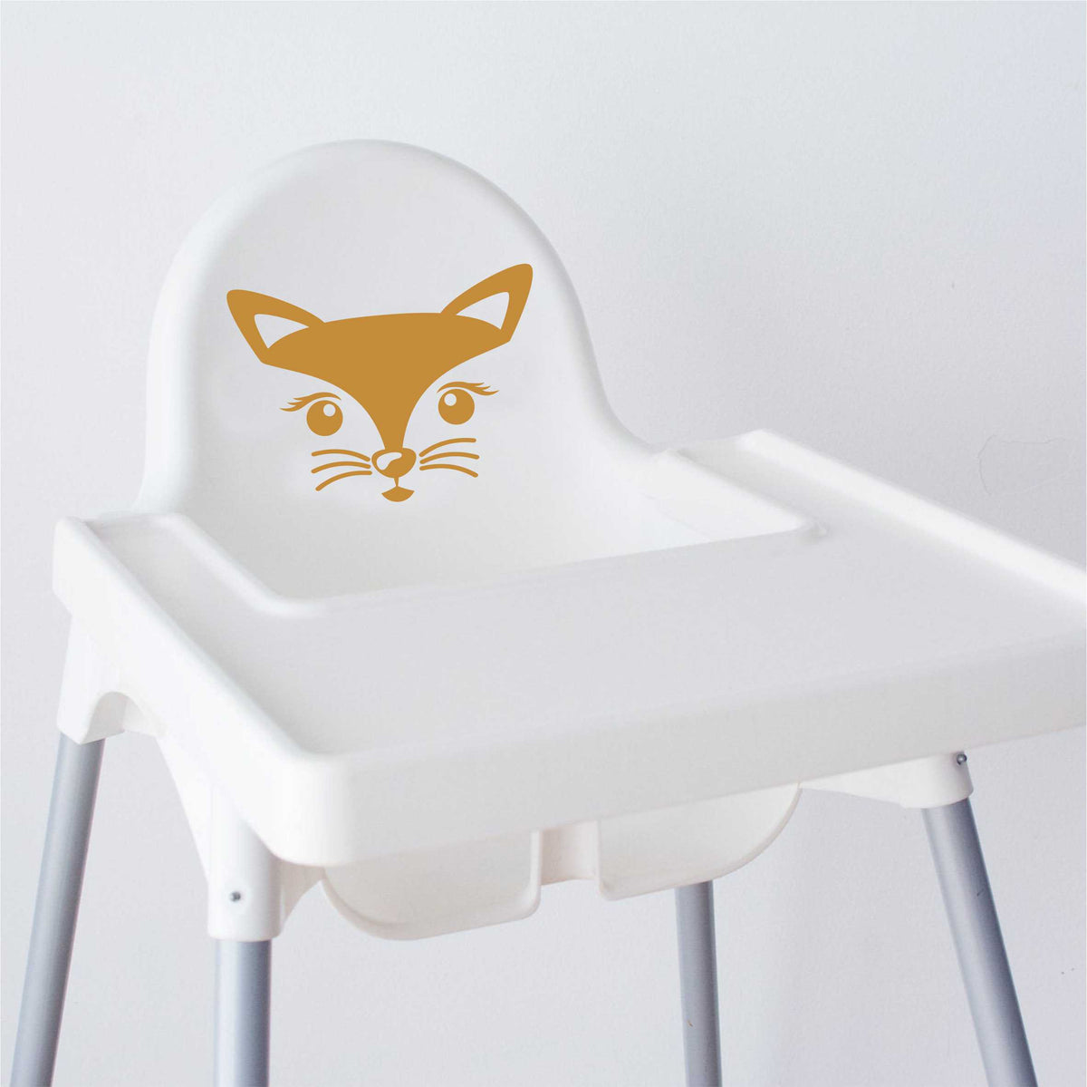 Aufkleber Sticker Katze passt für IKEA ANTILOP MAMMUT Kinderstuhl Hocker Kinder - FOTOFOL