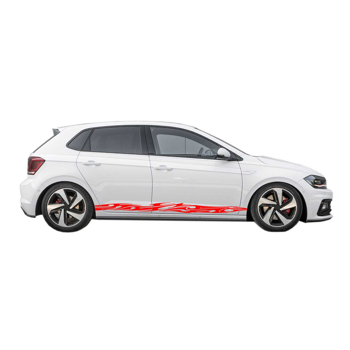 Seitenstreifen Auto Aufkleber Dekor Sticker Tuning Racing - FOTOFOL
