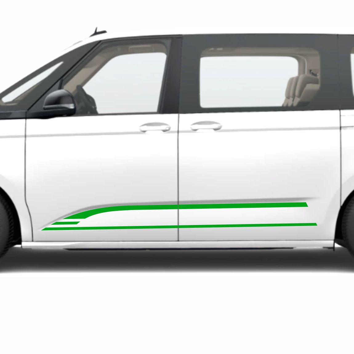 Seitenstreifen Edition mit Wunschtext passend für VW T7 Multivan - FOTOFOL