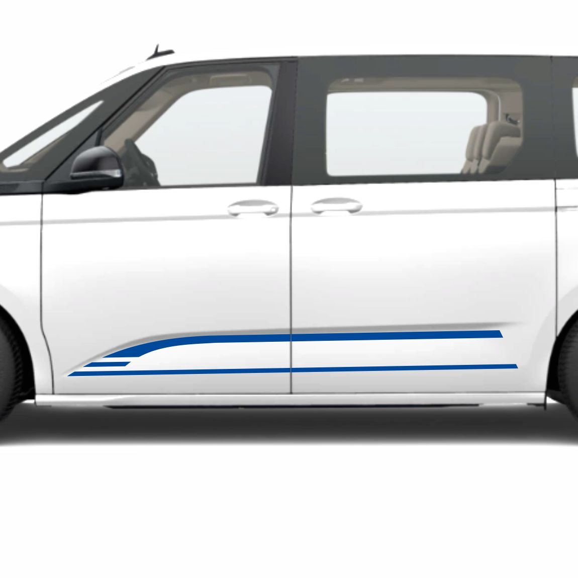 Seitenstreifen Edition mit Wunschtext passend für VW T7 Multivan - FOTOFOL