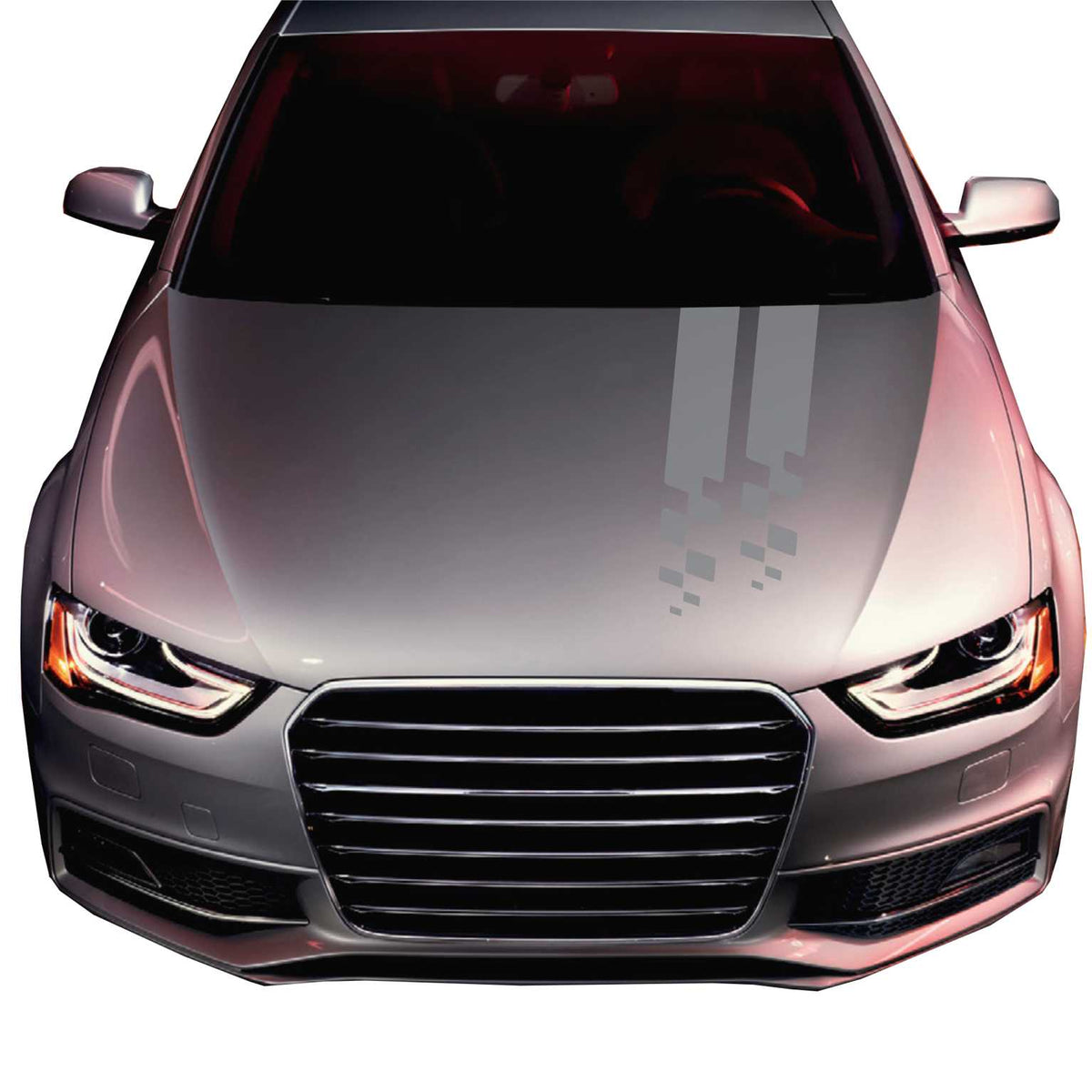 Streifen Motorhaube Auto Dekor Sticker Tuning Racing - FOTOFOL