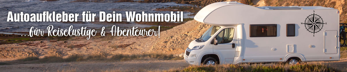 Aufkleber Wohnmobil Camper