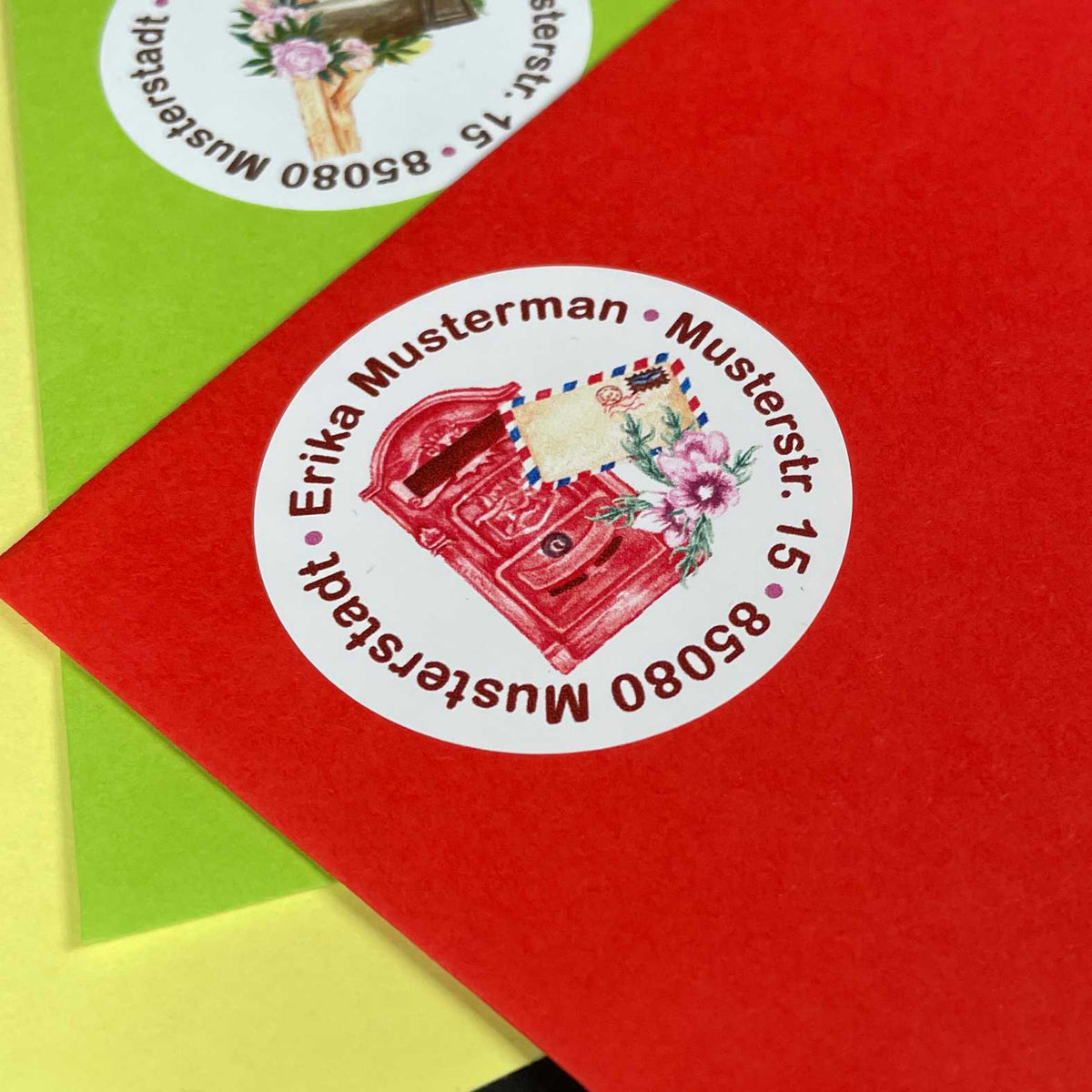 FOTOFOL Individuelle Adressaufkleber mit vielen Motiven & Farben | Kleine Adressaufkleber & Adressetiketten selbst gestalten |   Adressetiketten/Adressaufkleber in höchster Qualität |  Ideal für das Versenden Ihrer Briefe oder Pakete