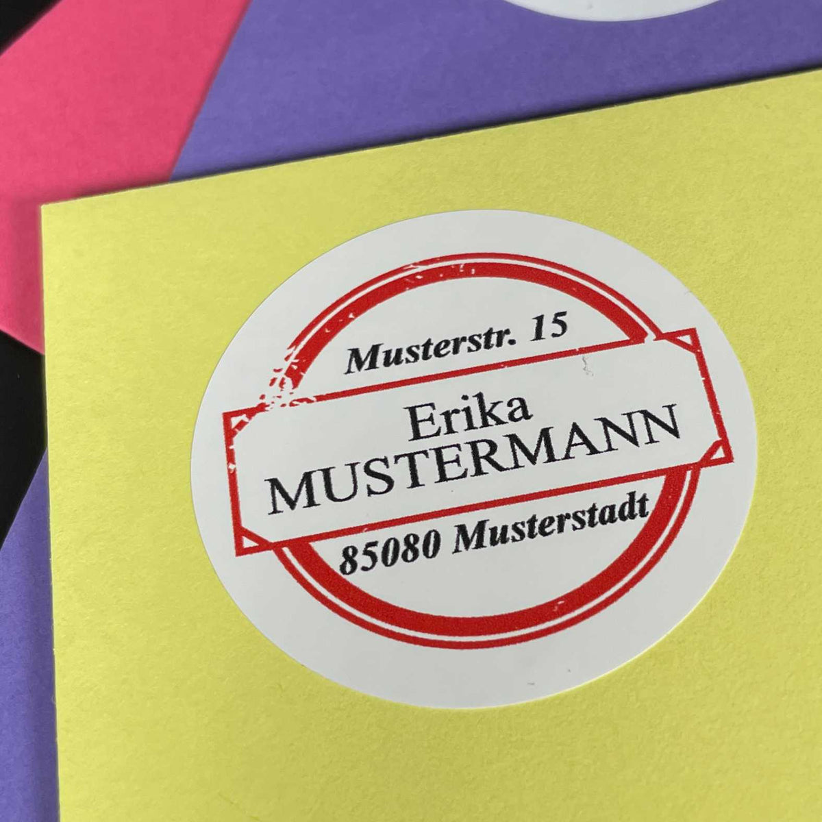 FOTOFOL Individuelle Adressaufkleber mit vielen Motiven & Farben | Kleine Adressaufkleber & Adressetiketten selbst gestalten |   Adressetiketten/Adressaufkleber in höchster Qualität |  Ideal für das Versenden Ihrer Briefe oder Pakete