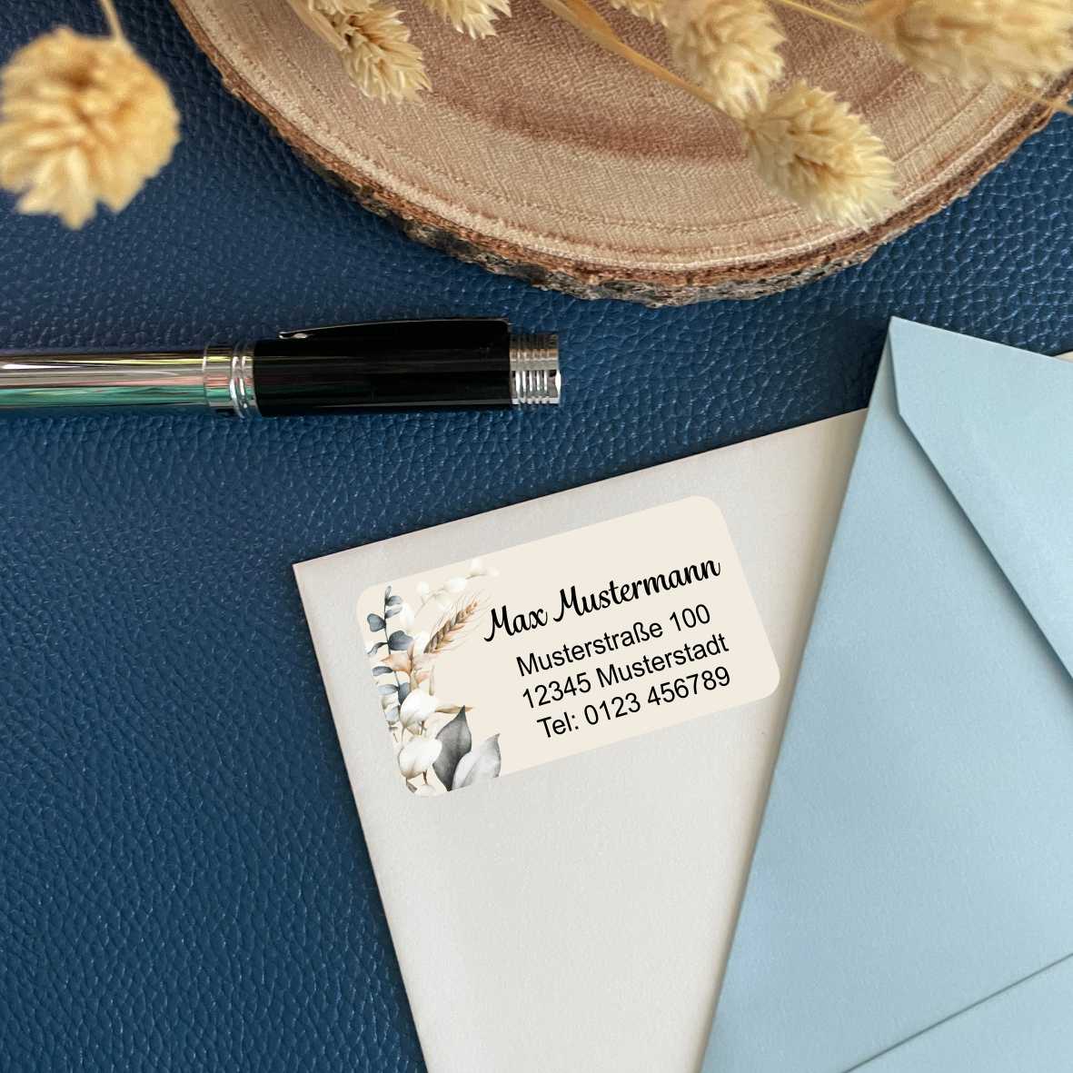FOTOFOL Individuelle Adressaufkleber mit vielen Motiven & Farben | Kleine Adressaufkleber & Adressetiketten selbst gestalten |   Adressetiketten/Adressaufkleber in höchster Qualität |  Ideal für das Versenden Ihrer Briefe oder Pakete