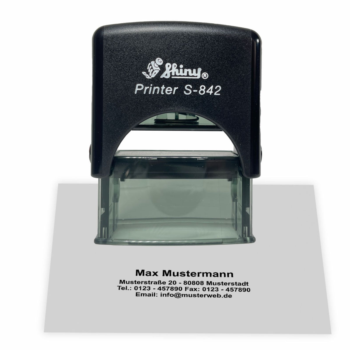 Personalisierter Stempel mit Wunschtext - FOTOFOL