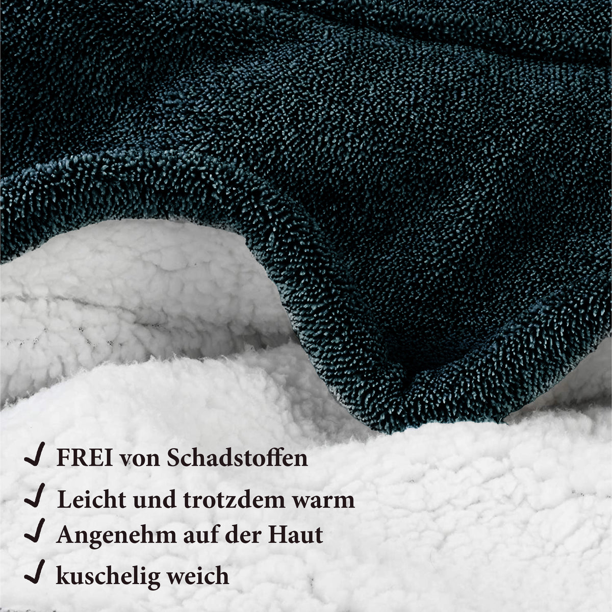 Pullover Decke Kuschel Hoodie - PERSONALISIERT mit Name Pullover Oversize Unisex