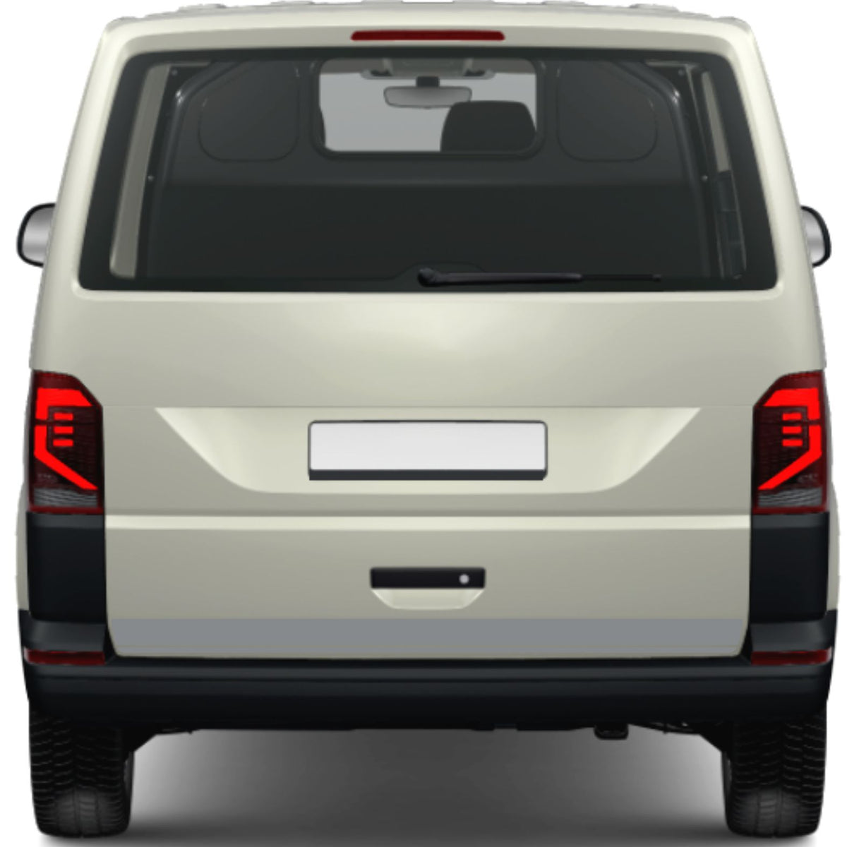 FOTOFOL - Heckklappen Heckstreifen Aufkleber Wunschtext passend für VW T6.1 T6 T5 Multivan Bulli