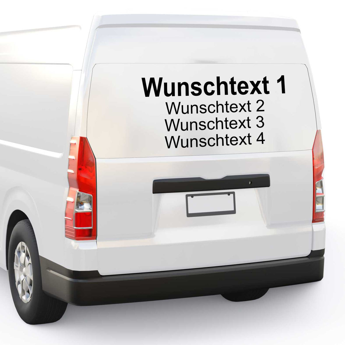 Autoaufkleber - Werbung Türaufkleber Heckaufkleber mit Designgestaltung - FOTOFOL