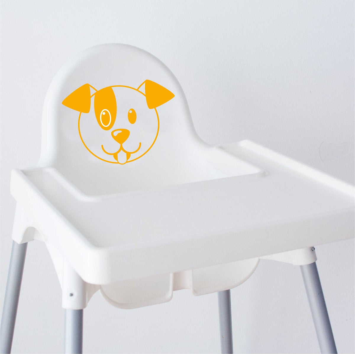 Aufkleber Sticker Hund Tiere IKEA ANTILOP MAMMUT Kinderstuhl Hocker Kinderhocker - FOTOFOL