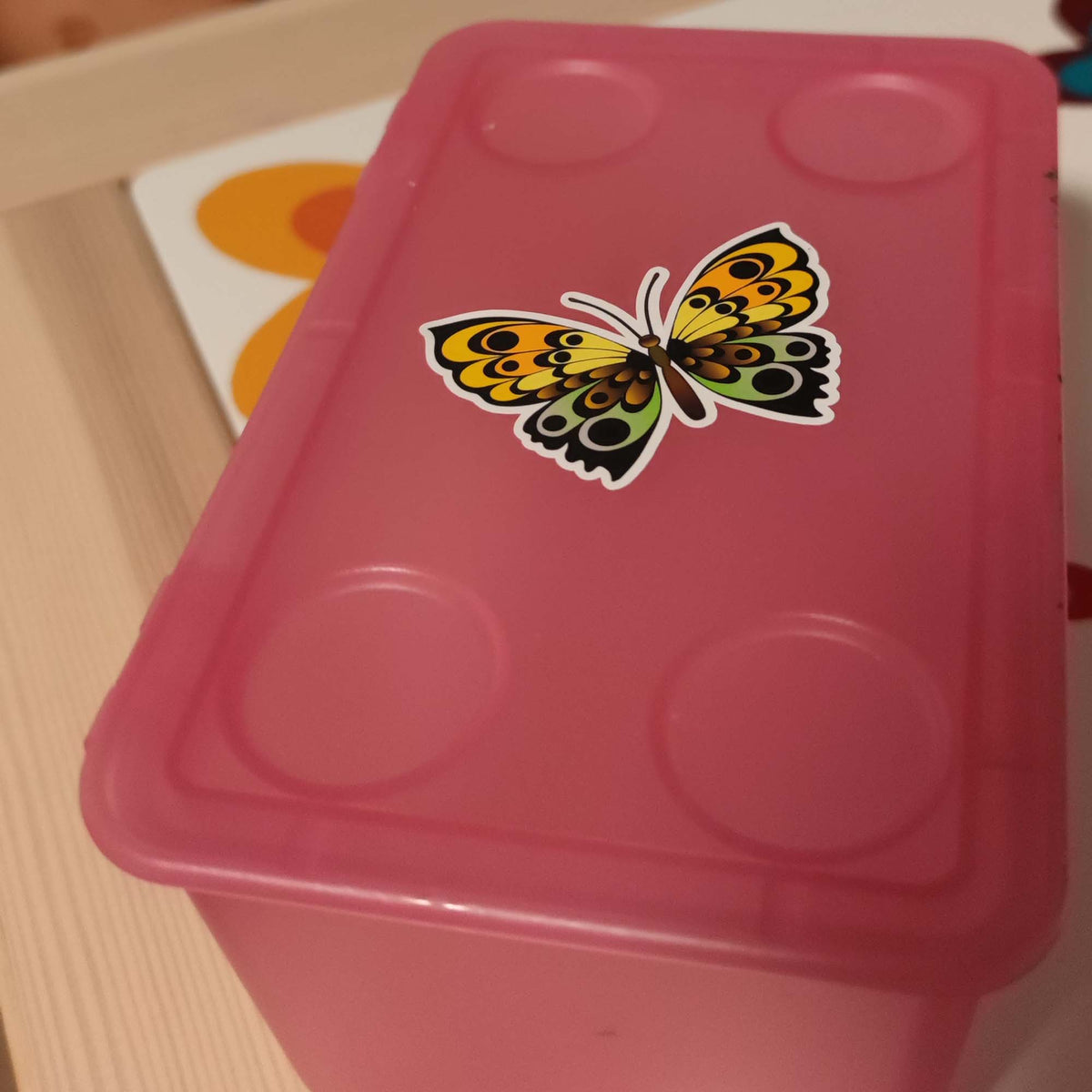 Schmetterlinge Aufkleber Set - Aufkleber selbstklebend zum Basteln - FOTOFOL