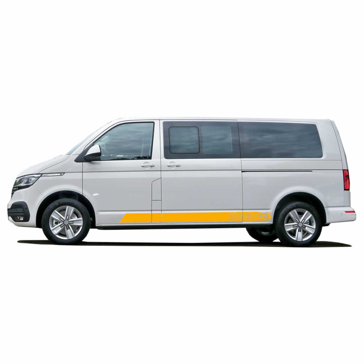 Seitenstreifen passend für VW California Beach T6.1, T6, T5, Seitenaufkleber Autoaufkleber - FOTOFOL