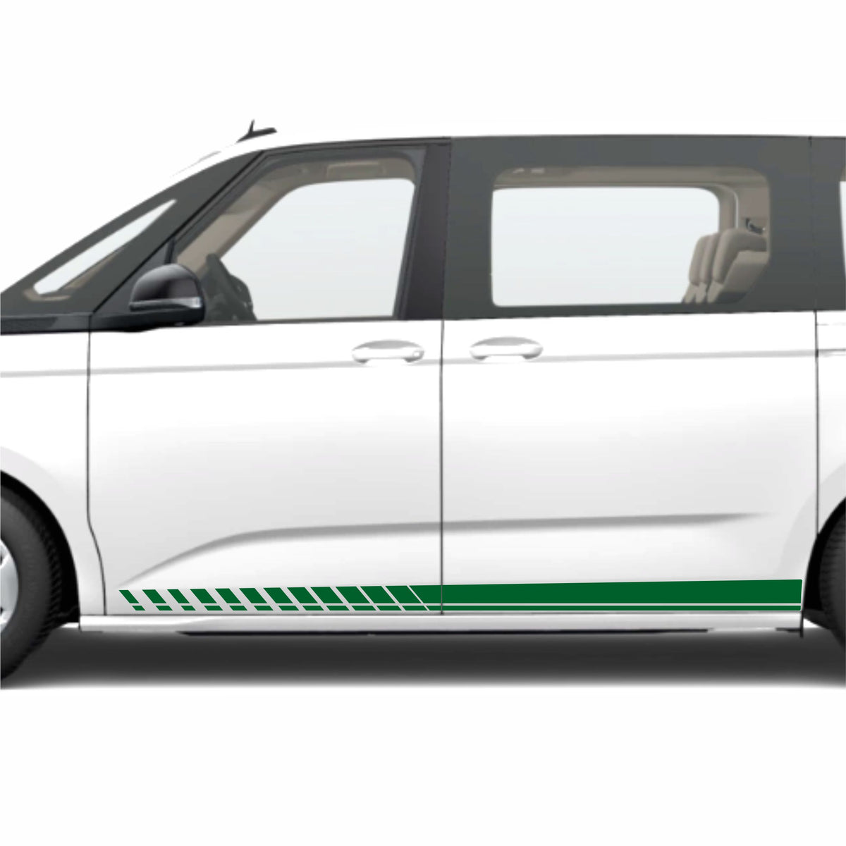 Seitenstreifen mit Wunschtext passend für VW T7 Multivan - FOTOFOL