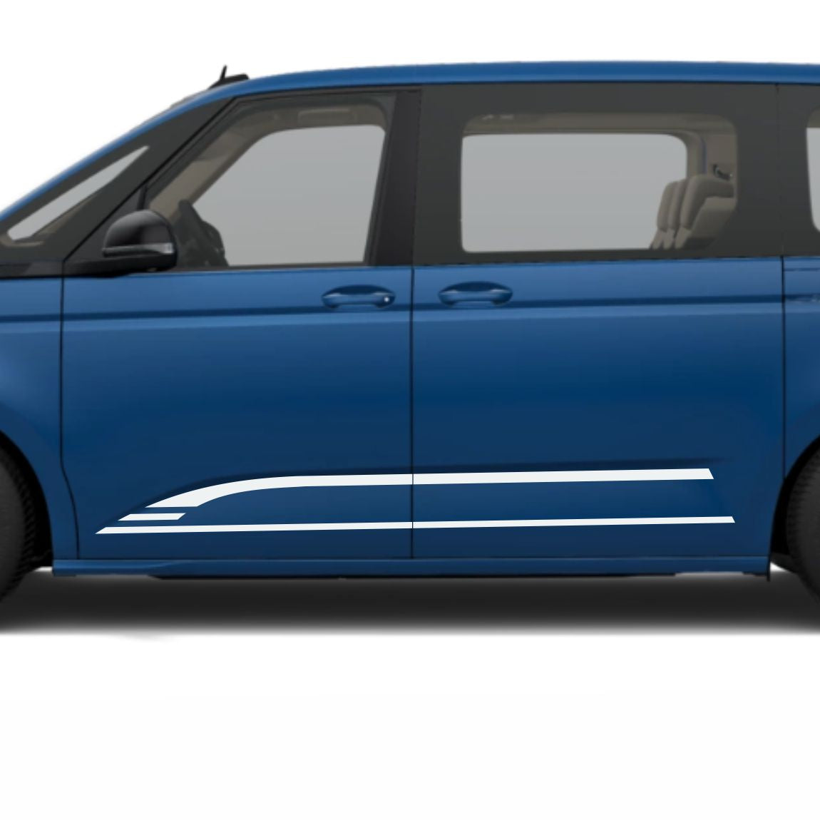 Seitenstreifen Edition mit Wunschtext passend für VW T7 Multivan - FOTOFOL